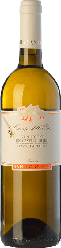 25,95 € Free Shipping | White wine San Lorenzo Superiore Campo delle Oche D.O.C. Verdicchio dei Castelli di Jesi Marche Italy Verdicchio Bottle 75 cl