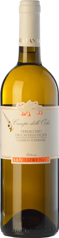 27,95 € Envío gratis | Vino Blanco San Lorenzo Campo delle Oche Superiore — Superior D.O.C. Verdicchio dei Castelli di Jesi Marche Italia Verdicchio 75 cl