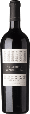 29,95 € 免费送货 | 红酒 San Marzano Collezione Cinquanta 意大利 Primitivo, Negroamaro 瓶子 75 cl