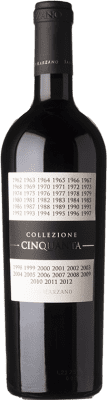 31,95 € Spedizione Gratuita | Vino rosso San Marzano Collezione Cinquanta Italia Primitivo, Negroamaro Bottiglia 75 cl