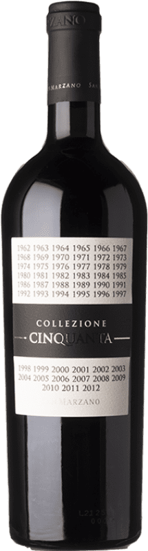 24,95 € Бесплатная доставка | Красное вино San Marzano Collezione Cinquanta Италия Primitivo, Negroamaro бутылка 75 cl