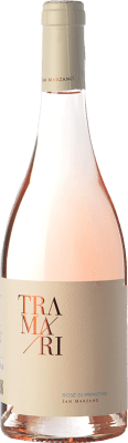 10,95 € Бесплатная доставка | Розовое вино San Marzano Tramari Rosé I.G.T. Salento Кампанья Италия Primitivo бутылка 75 cl
