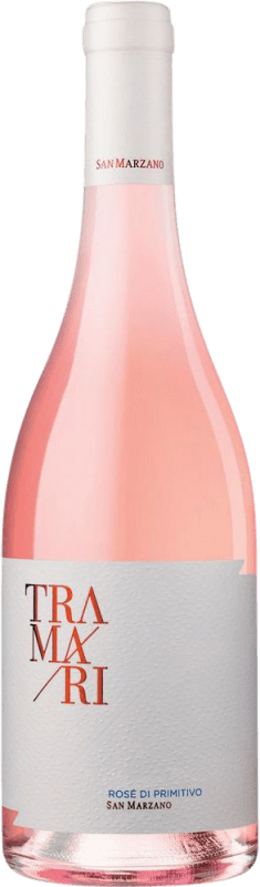 19,95 € Бесплатная доставка | Розовое вино San Marzano Tramari Rosé I.G.T. Salento Кампанья Италия Primitivo бутылка 75 cl