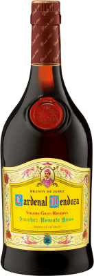 32,95 € Envio grátis | Brandy Conhaque Sánchez Romate Cardenal Mendoza D.O. Jerez-Xérès-Sherry Andaluzia Espanha 70 cl