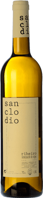 16,95 € Free Shipping | White Wine Sanclodio D.O. Ribeiro Galicia Spain Torrontés, Godello, Loureiro, Treixadura, Albariño — Albarinho 75 cl