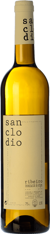 16,95 € Kostenloser Versand | Weißwein Sanclodio D.O. Ribeiro Galizien Spanien Torrontés, Godello, Loureiro, Treixadura, Albariño — Albarinho Flasche 75 cl