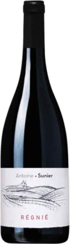 22,95 € Spedizione Gratuita | Vino rosso Antoine Sunier A.O.C. Régnié Beaujolais Francia Gamay Bottiglia 75 cl