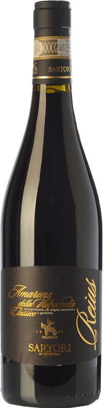 35,95 € Envoi gratuit | Vin Rouge Vinicola Sartori Reius Classique D.O.C.G. Amarone della Valpolicella Vénétie Italie Cabernet Sauvignon, Corvina, Rondinella, Corvinone Bouteille 75 cl