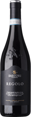 18,95 € Бесплатная доставка | Красное вино Vinicola Sartori Regolo D.O.C. Valpolicella Ripasso Венето Италия Corvina, Rondinella, Corvinone, Croatina бутылка 75 cl