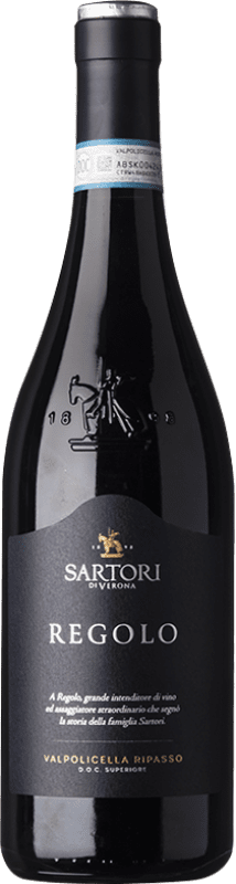17,95 € Free Shipping | Red wine Vinicola Sartori Regolo D.O.C. Valpolicella Ripasso Veneto Italy Corvina, Rondinella, Corvinone, Croatina Bottle 75 cl