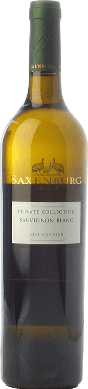 19,95 € 送料無料 | 白ワイン Saxenburg プライベートコレクション I.G. Stellenbosch ステレンボッシュ 南アフリカ Sauvignon — ソーヴィニヨン 75 cl