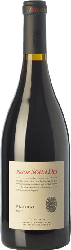 49,95 € Бесплатная доставка | Красное вино Scala Dei Prior Crianza — Крианса D.O.Ca. Priorat Каталония Испания Syrah — Сира, Garnacha — Гренаш, Cabernet Sauvignon — Каберне Совиньон, Cariñena — Кариньян Бутылка Магнум 1,5 L