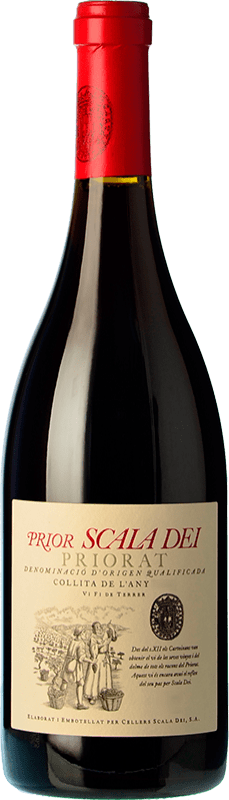 29,95 € Free Shipping | Red wine Scala Dei Prior Aged D.O.Ca. Priorat Catalonia Spain Syrah, Grenache, Cabernet Sauvignon, Carignan Bottle 75 cl