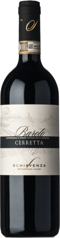 39,95 € Free Shipping | Red wine Schiavenza Cerretta D.O.C.G. Barolo Piemonte Italy Nebbiolo Bottle 75 cl