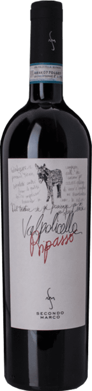 16,95 € Envoi gratuit | Vin rouge Secondo Marco Classico D.O.C. Valpolicella Vénétie Italie Corvina, Rondinella, Corvinone Bouteille 75 cl