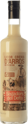 13,95 € Spedizione Gratuita | Crema di Liquore Segadors del Delta Licor d'Arròs Catalogna Spagna Bottiglia 70 cl