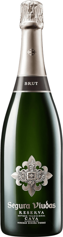 8,95 € 免费送货 | 白起泡酒 Segura Viudas 香槟 预订 D.O. Cava 加泰罗尼亚 西班牙 Macabeo, Xarel·lo, Parellada 瓶子 75 cl