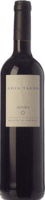 6,95 € Бесплатная доставка | Красное вино Seis Quintas Martúe Dois Vales молодое I.G. Douro Дора Португалия Touriga Franca, Touriga Nacional, Tinta Roriz 75 cl