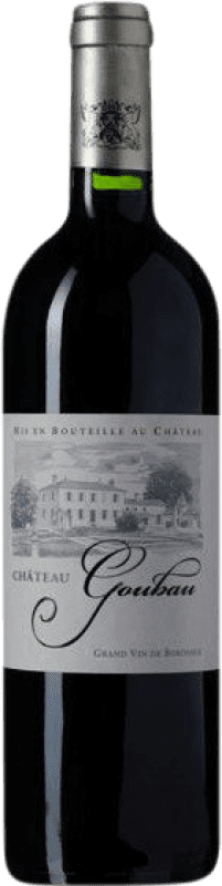 17,95 € Envio grátis | Vinho tinto Château Goubau Cuvée la Source Castillon A.O.C. Côtes de Bordeaux Bordeaux França Merlot, Cabernet Franc Garrafa 75 cl