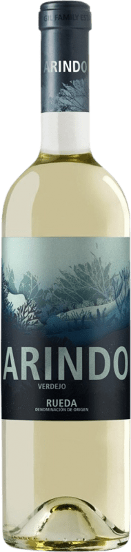 16,95 € Spedizione Gratuita | Vino Bianco Shaya Arindo D.O. Rueda Castilla y León Spagna Verdejo 75 cl