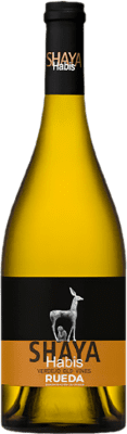 27,95 € Spedizione Gratuita | Vino Bianco Shaya Habis Crianza — Invecchiato in Botte D.O. Rueda Castilla y León Spagna Verdejo 75 cl