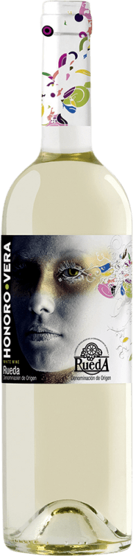 8,95 € Spedizione Gratuita | Vino Bianco Shaya Honoro Vera D.O. Rueda Castilla y León Spagna Verdejo 75 cl