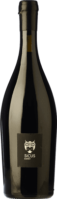 19,95 € Envío gratis | Vino tinto Sicus Joven D.O. Penedès Cataluña España Monastrell Ecológico Botella 75 cl