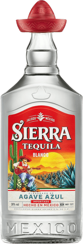 12,95 € 免费送货 | 龙舌兰 Sierra Silver 哈利斯科 墨西哥 瓶子 70 cl