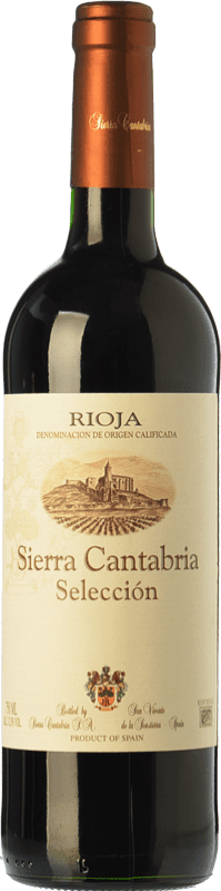 6,95 € Spedizione Gratuita | Vino rosso Sierra Cantabria Selección Giovane D.O.Ca. Rioja La Rioja Spagna Tempranillo Bottiglia 75 cl