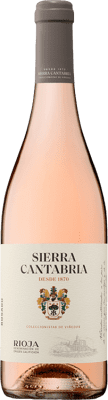 8,95 € Envio grátis | Vinho rosé Sierra Cantabria D.O.Ca. Rioja La Rioja Espanha Tempranillo, Grenache, Viura Garrafa 75 cl