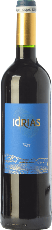 4,95 € Бесплатная доставка | Красное вино Sierra de Guara Idrias Tempranillo молодое Испания Tempranillo — Темпранильо, Merlot — Мерло, Cabernet Sauvignon — Каберне Совиньон Бутылка 75 cl