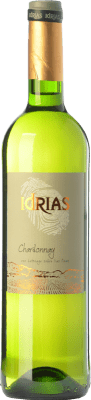 7,95 € Бесплатная доставка | Белое вино Sierra de Guara Idrias Испания Chardonnay — Шардоне 75 cl