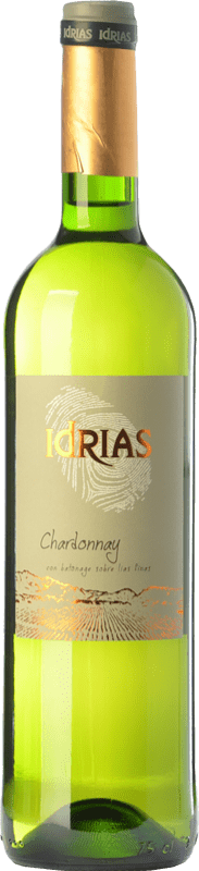 7,95 € Envío gratis | Vino blanco Sierra de Guara Idrias España Chardonnay Botella 75 cl