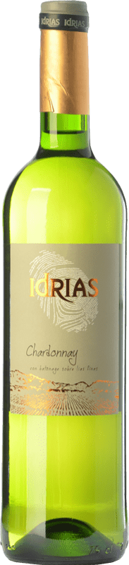 7,95 € Kostenloser Versand | Weißwein Sierra de Guara Idrias Spanien Chardonnay 75 cl