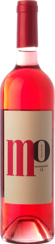 6,95 € Kostenloser Versand | Rosé-Wein Sierra Salinas Mo Monastrell Rosé D.O. Alicante Valencianische Gemeinschaft Spanien Cabernet Sauvignon, Monastrell, Grenache Tintorera Flasche 75 cl