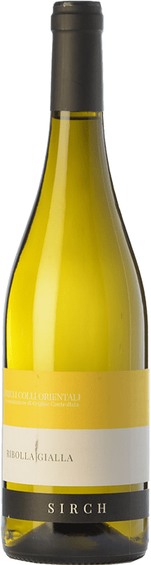 16,95 € Envio grátis | Vinho branco Sirch D.O.C. Colli Orientali del Friuli Friuli-Venezia Giulia Itália Ribolla Gialla Garrafa 75 cl