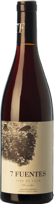 16,95 € Free Shipping | Red wine Suertes del Marqués 7 Fuentes Young D.O. Valle de la Orotava Canary Islands Spain Listán Black, Tintilla Bottle 75 cl