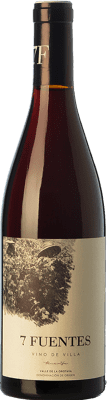 16,95 € Envío gratis | Vino tinto Suertes del Marqués 7 Fuentes Joven D.O. Valle de la Orotava Islas Canarias España Listán Negro, Tintilla Botella 75 cl