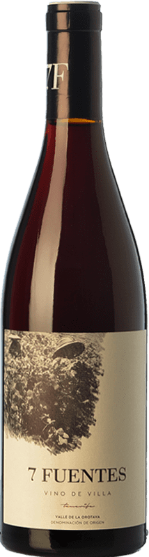 17,95 € Free Shipping | Red wine Suertes del Marqués 7 Fuentes Young D.O. Valle de la Orotava Canary Islands Spain Listán Black, Tintilla Bottle 75 cl