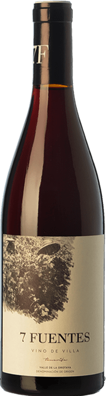 16,95 € Free Shipping | Red wine Suertes del Marqués 7 Fuentes Young D.O. Valle de la Orotava Canary Islands Spain Listán Black, Tintilla Bottle 75 cl