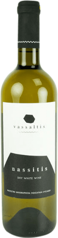 27,95 € Spedizione Gratuita | Vino bianco Vassaltis Nassitis P.G.I. Cyclades Santorini Grecia Aïdani, Assyrtiko, Athiri Bottiglia 75 cl