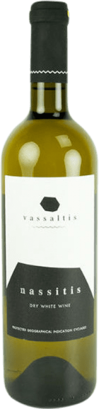 39,95 € Envío gratis | Vino blanco Vassaltis Nassitis P.G.I. Cyclades Santorini Grecia Aïdani, Assyrtiko, Athiri Botella 75 cl