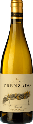 26,95 € Envío gratis | Vino Blanco Suertes del Marqués El Trenzado Crianza D.O. Valle de la Orotava Islas Canarias España Albillo, Listán, Pedro Ximénez 75 cl