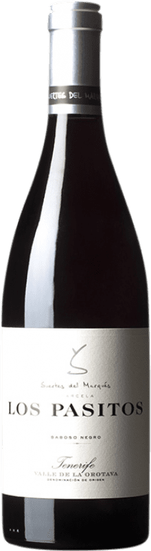 48,95 € Spedizione Gratuita | Vino rosso Suertes del Marqués Los Pasitos Crianza D.O. Valle de la Orotava Isole Canarie Spagna Baboso Nero Bottiglia 75 cl