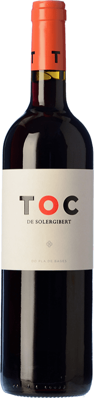 9,95 € Kostenloser Versand | Rotwein Solergibert Serra Toc Alterung D.O. Pla de Bages Katalonien Spanien Merlot, Cabernet Sauvignon Flasche 75 cl