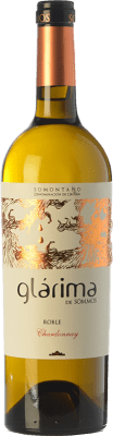 5,95 € Free Shipping | White wine Sommos Glárima Crianza D.O. Somontano Aragon Spain Chardonnay Bottle 75 cl