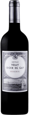 116,95 € 送料無料 | 赤ワイン Château Vray Croix de Gay A.O.C. Pomerol ボルドー フランス Merlot, Cabernet Franc ボトル 75 cl