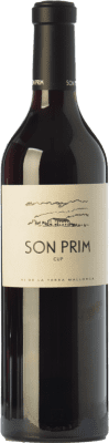 22,95 € Free Shipping | Red wine Son Prim CUP Crianza I.G.P. Vi de la Terra de Mallorca Balearic Islands Spain Merlot, Syrah, Cabernet Sauvignon Bottle 75 cl