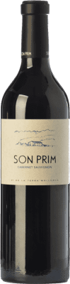 22,95 € Free Shipping | Red wine Son Prim Cabernet Crianza I.G.P. Vi de la Terra de Mallorca Balearic Islands Spain Cabernet Sauvignon Bottle 75 cl