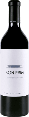 25,95 € Free Shipping | Red Wine Son Prim Cabernet Crianza — Aged I.G.P. Vi de la Terra de Mallorca Balearic Islands Spain Cabernet Sauvignon Bottle 75 cl